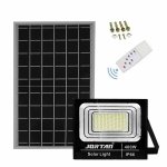 Led Αδιάβροχος Ηλιακός Προβολέας 400W 30400LM με Πάνελ και Τηλεχειριστήριο Jortan JT-BJ400W