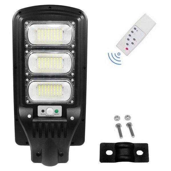 JT-G-150W Led Αδιάβροχο Ηλιακό Φωτιστικό Δρόμου 150W 11520LM με Ανιχνευτή Κίνησης και Τηλεχειριστήριο Jortan JT-G-150W - Image 1