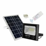 Led Αδιάβροχος Ηλιακός Προβολέας 150W 9600LM με Πάνελ και Τηλεχειριστήριο Jortan JT-BJ150W