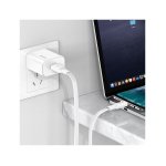 KSC-999/W ΚΑΛΩΔΙΟ ΠΛΑΚΕ USB ΣΕ TYPE C 1M PD30W (ΛΕΥΚΟ ΧΡΩΜΑ) - Image 2