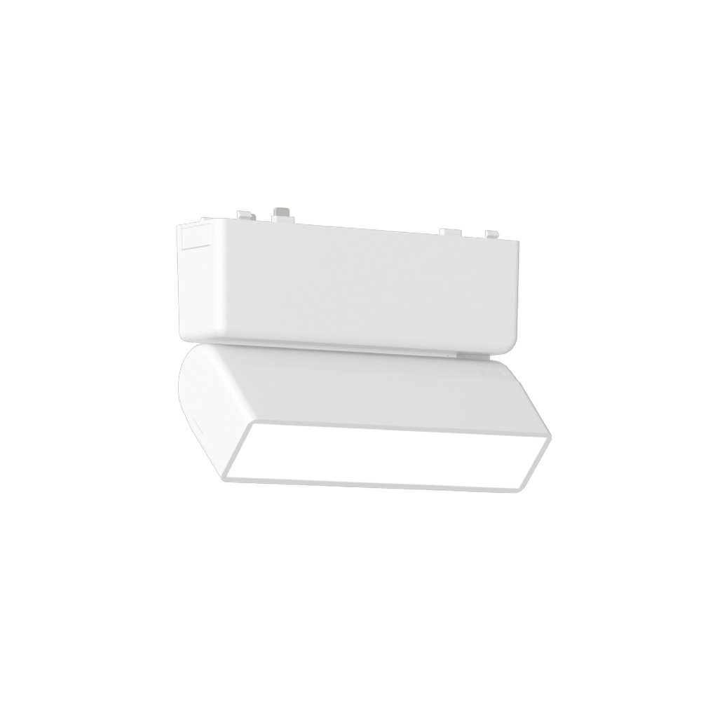 KWI-1 InLight Φωτιστικό LED 5W 3CCT για Ultra-Thin μαγνητική ράγα σε λευκή απόχρωση (by tuya and zigbee) D:12,8cmX8cm (T04905-WH) - Image 1