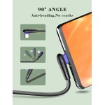 LS561   ΓΩΝΙΑΚΟ ΚΑΛΩΔΙΟ USB ΣΕ TYPE C 2.4Α LDNIO - Image 2