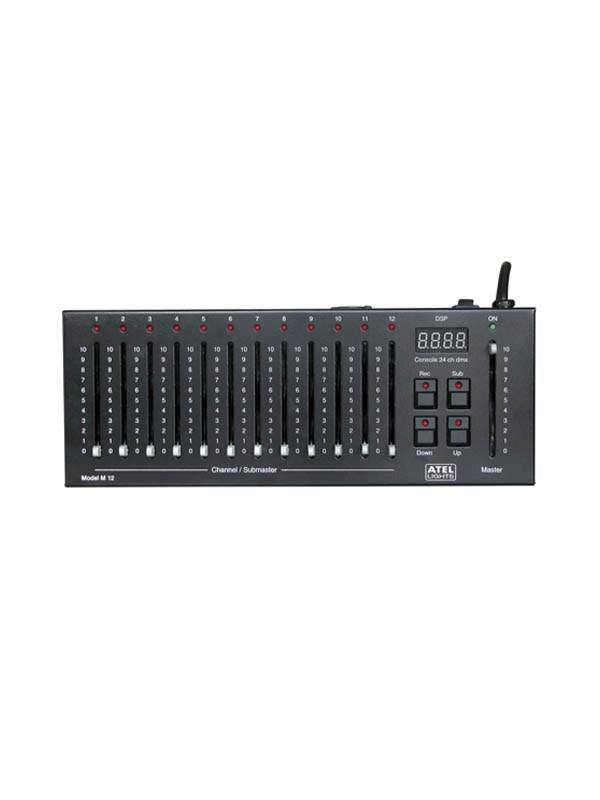 M12 ΕΠΑΓΓΕΛΜΑΤΙΚΗ ΚΟΝΣΟΛΑ 12-24 ΚΑΝΑΛΙΑ DMX - MODEL M 12