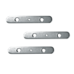 METAL CONNECTOR 180° WITH SCREWS FOR PROFILE P3235 Set of 3 pcs ACA