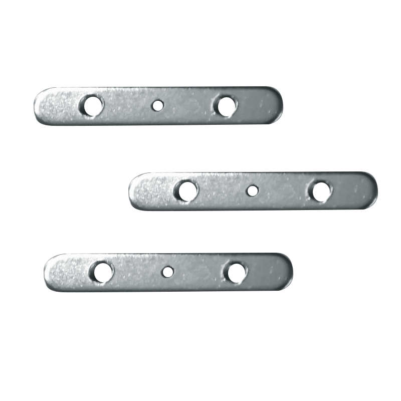 MCP1803235 METAL CONNECTOR 180° WITH SCREWS FOR PROFILE P3235 Set of 3 pcs ACA - Image 1