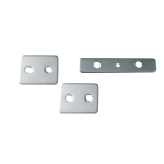 METAL CONNECTOR 180° WITH SCREWS FOR PROFILE P6070 Set of 3 pcs ACA