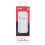 MP155 PROLINK 3,5mm ΑΡΣ 4pin - 2x3,5mm ΘΥΛ 4 pin - 0,20m - Image 2