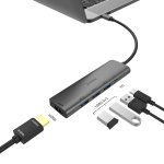 PLT465 ΜΕΤΑΤΡΟΠΕΑΣ typeC σε USBx3 + HDMI + typeC για MAC & IPADpro - Image 2