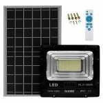 Led Αδιάβροχος Ηλιακός Προβολέας 200W 20480LM με Πάνελ και Τηλεχειριστήριο Rixme RL.X-200W