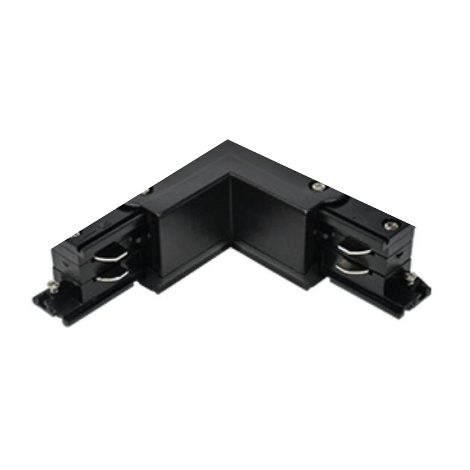 TC011-BL InLight Σύνδεσμος γωνία για τριφασική ράγα σε μαύρη απόχρωση (TC011-BL) - Image 1