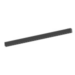 Inlight Γραμμικό Φωτιστικό LED 30W με Anti-glare Dots 3CCT 24° για μαγνητική Ράγα 220V  σε μαύρη απόχρωση D: 54,5x3cm (TM20020)
