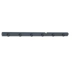 Inlight Γραμμικό φωτιστικό LED 12W 3000K για μαγνητική Mini ράγα σε μαύρη απόχρωση D:60cmx1,6cm (TMM0021-Black)