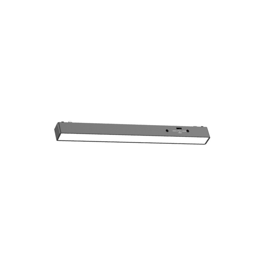 TMU00503 Inlight Γραμμικό φωτιστικό LED 10W 3CCT για Ultra Thin ράγα σε μαύρη απόχρωση D:31,5X2,6X2,4cm (TMU0050-Black) - Image 1