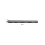 Inlight Φωτιστικό LED 25W 3CCT για Ultra-Thin μαγνητική ράγα σε μαύρη απόχρωση D:55,5X2,6X2,4cm (TMU0030-Black) - Image 2