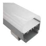 POLYFOT WR66 MAXX Προφίλ Αλουμινίου (Π) Γκρι - Οπάλ IP65 2m 113507147