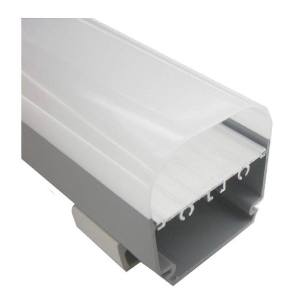 POLYFOT WR66 MAXX Προφίλ Αλουμινίου (Π) Γκρι - Οπάλ IP65 2m 113507147