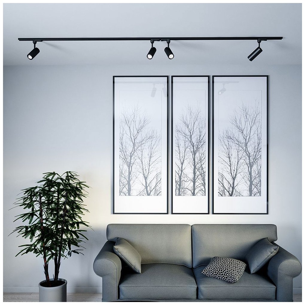 V-TAC Φωτιστικό Σποτ Τριφασικής Ράγας LED COB 7W 230V 700lm 24° IP20 Samsung Chip Μαύρο Σώμα Ψυχρό Λευκό 21355 - Image 2