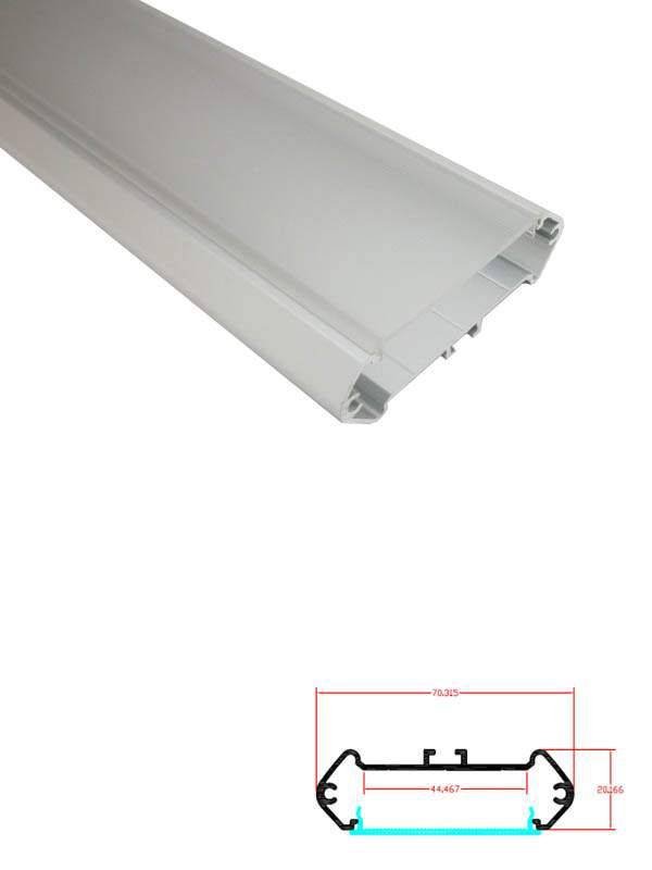 go1 LED ΠΡΟΦΙΛ ΑΛΟΥΜΙΝΙΟΥ MODEL GO1
