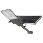 V-TAC Ηλιακό Φωτιστικό Δρόμου LED 30W 3000lm 120° Αδιάβροχο IP65 Bridgelux Chip με Χειριστήριο Γκρι Σώμα Φυσικό Λευκό 10226