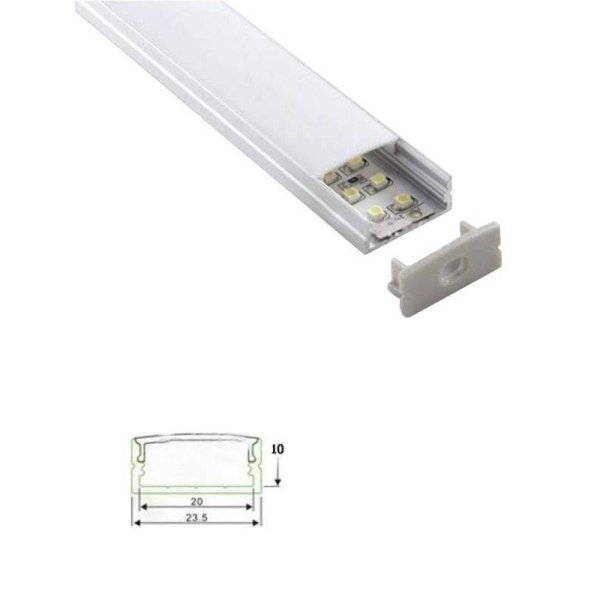 LED ΠΡΟΦΙΛ ΑΛΟΥΜΙΝΙΟΥ Model P14