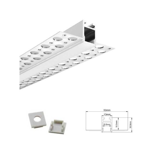 LATE MINI TRIMLESS ΠΡΟΦΙΛ ΜΕ ΠΟΛΥΚΑΡΒΟΝΙΚΟ ΟΠΑΛ ΚΑΛΥΜΜΑ ACA P79