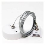Kit Ανάρτησης Ράγας Led 1 κυκλώματος 1m White