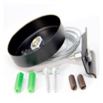 Kit Ανάρτησης Ράγας Led 1 κυκλώματος 1m Black - Image 2