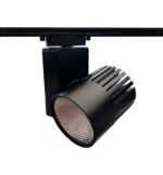 LED Tracklight 40W UPPSALA Μαύρο PHILIPS Driver μονοφασικές ράγες - CRI+98 3000K - Image 4
