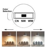 LED TrackLight Τριφασικό 40W-30W Λευκό ROME GxTronic Ρυθμιζόμενη γωνία 24º-60º UGR13 CCT - Image 11