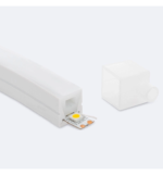 Προφίλ σιλικόνης FLEX 20-20 για ταινίες LED έως 12mm - Image 3
