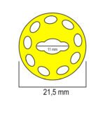Προφίλ σιλικόνης FLEX D22 για ταινίες LED έως 10mm - Image 3