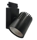 LED Tracklight 40W GRAZ Μαύρο BRIDGELUX Chip μονοφασικής ράγας - CRI +98 - CCT - Image 5