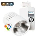 Spot Ράγας 40W UPPSALA Λευκό - Philips Certa Drive - 3CCT - Τριφασική ράγα - CRI+98 - 5 χρόνια εγγύηση - Image 2