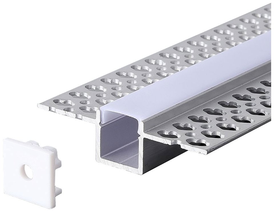 profil_alouminiou_gupsosanidas_gia_tainies_led_xoneuto_2000x55x15mm_asimi_23173_v-tac V-TAC Προφίλ Αλουμινίου Γυψοσανίδας για Ταινίες LED Χωνευτό 2000x55x15mm Ασημί 23173 - Image 1