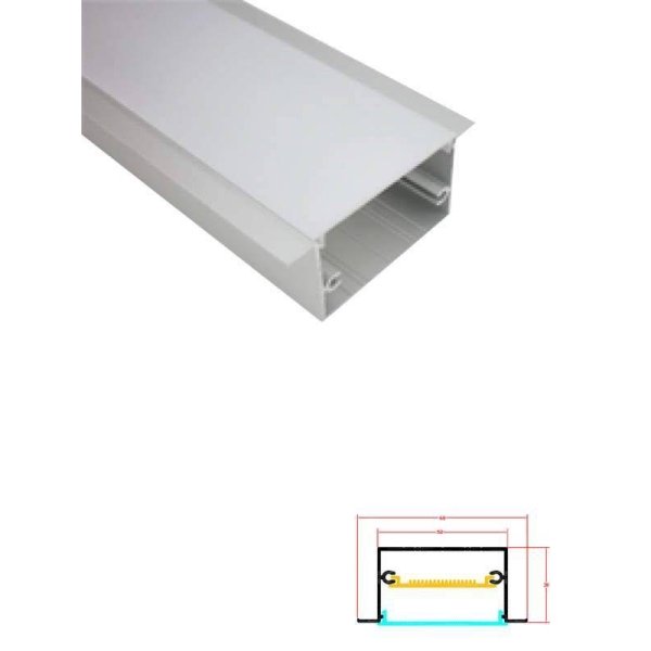 LED ΠΡΟΦΙΛ ΑΛΟΥΜΙΝΙΟΥ Model R68