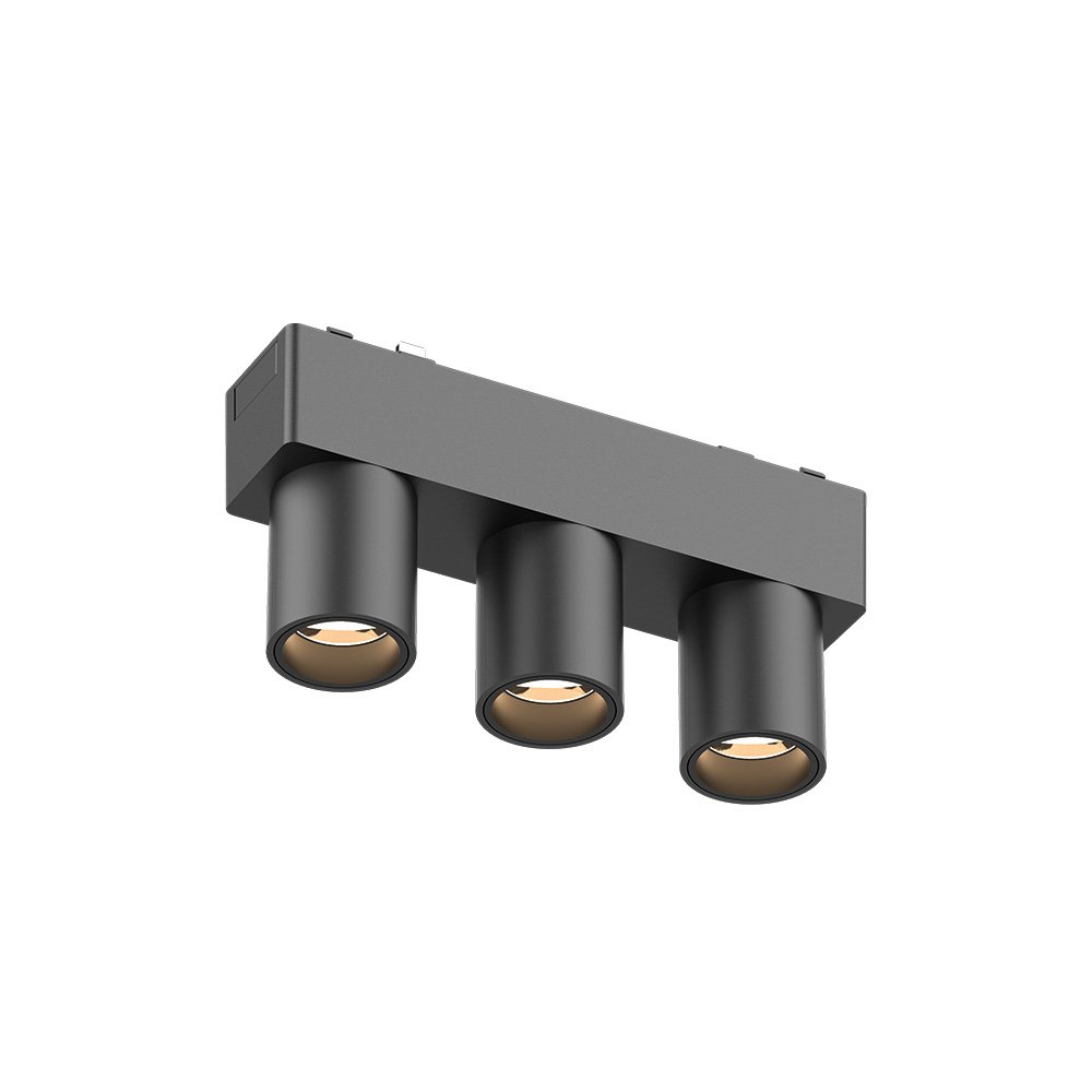 t03601-black-photo InLight Φωτιστικό LED 5W 3CCT για Ultra-Thin μαγνητική ράγα σε μαύρη απόχρωση (by tuya and zigbee) D:12,2cmX5,5cm (T05005-BL) - Image 1