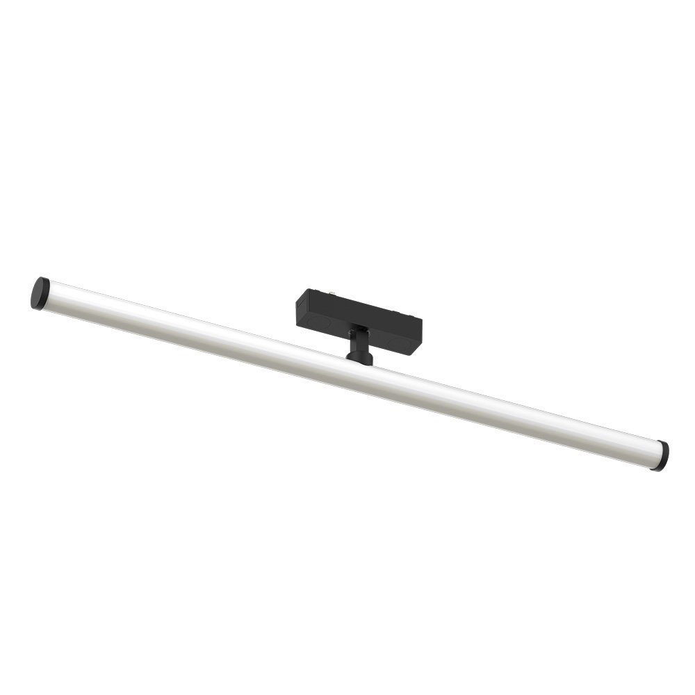 t04201-photo InLight Φωτιστικό LED 20W 3000K για Ultra-Thin μαγνητική ράγα σε μαύρη απόχρωση D:80x8,7cm (T04201-BL) - Image 1
