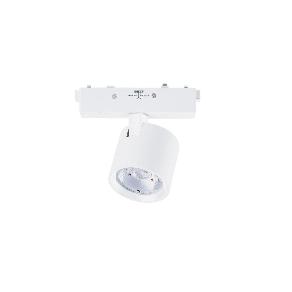 tmu0100-2 Inlight Φωτιστικό LED 7W 3CCT για Ultra-Thin μαγνητική ράγα σε λευκή απόχρωση D:5X15,2X9,5cm (TMU0100-White) - Image 1