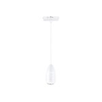 Inlight Κρεμαστό Φωτιστικό LED 5W 3CCT για Ultra-Thin μαγνητική ράγα σε λευκή απόχρωση D:9Χ12cm (TMU0220-White)