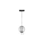 Inlight Κρεμαστό Φωτιστικό LED 5W 3CCT για Ultra-Thin μαγνητική ράγα σε λευκή απόχρωση D:10,2cm (TMU0230-White) - Image 2