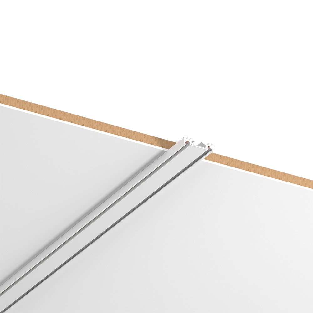 tr008-wh InLight Ultra-Thin μαγνητική ράγα σε λευκή απόχρωση D:2m (TR008-WH) - Image 1