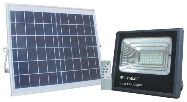 v-tac-led-iliakos-provoleas-20w-mauros-fos-imeras-8575_leditnow.gr_33us-wi V-TAC LED Ηλιακός Προβολέας 20W 1650lm Μαύρος 4000K 120° Ψυχρό Λευκό 10000mAh 94010 - Image 1