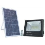 V-TAC LED Ηλιακός Προβολέας 100W 2450lm Μαύρος 6000K 120° Ψυχρό Λευκό 15000mAh 94012