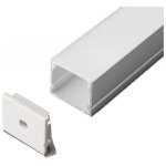 V-TAC Προφίλ αλουμινίου για ταινίες LED 2000 x 30 x 20mm MILKY 3371