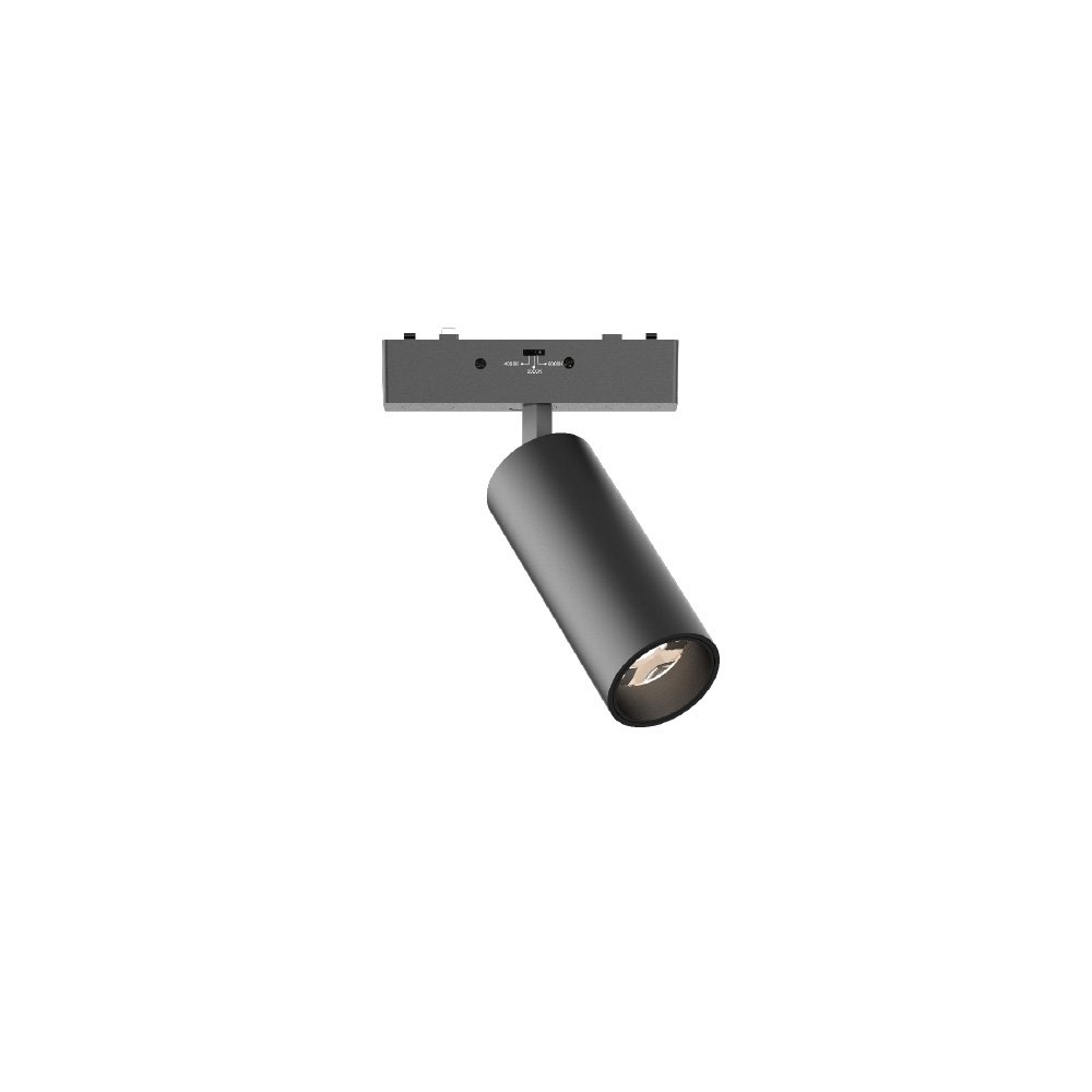 ΤΜΘ0130-3 Inlight Φωτιστικό LED 9W 3CCT για Ultra-Thin μαγνητική ράγα σε μαύρη απόχρωση D:4,4X16cm (TMU0130-Black) - Image 1
